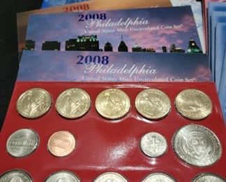 Uncirculated US Mint Sets