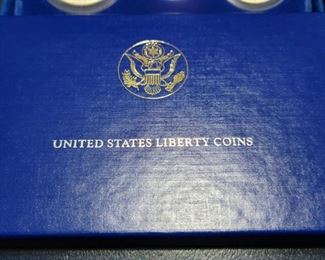 US Gold & Silver Coins Liberty Set