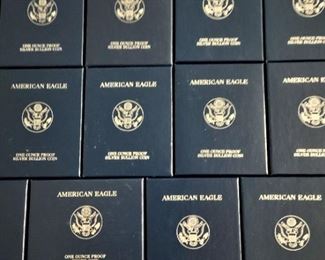 Silver Eagle Proof Coins