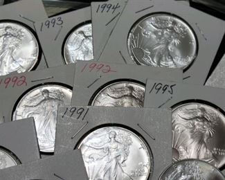 Silver Eagle Coins