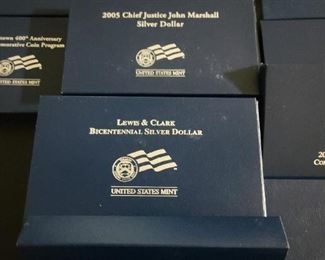 Lewis & Clark Commemorative Silver Dollar