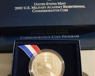 US Military Acadamy Commemorative Silver Dollar