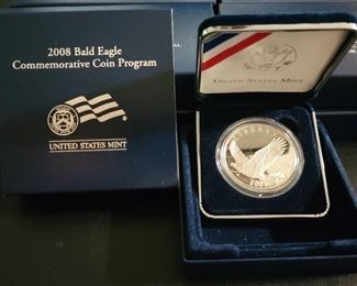 Bald Eagle Commemorative Silver Dollar