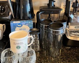 Assorted Coffee Cups, Ninja, Keurig