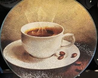 Small Glass Cutting Board/Hot Plate