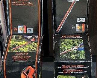 Black & Decker 22" Hedge Trimmer, Black & Decker 24" Trimmer