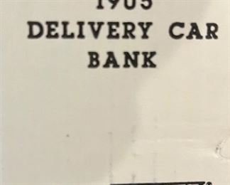 Ertl 1905 Delivery Car Bank 