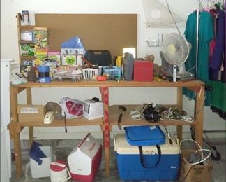 Garage Items, Garden and Tools