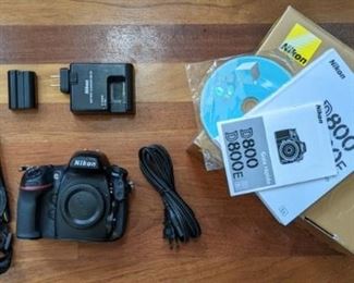 Nikon D800 36.3MP DSLR Camera 117,580 Shutter Count