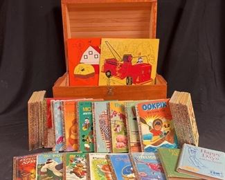 Vintage Books And Puzzles