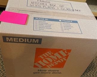 Mystery Box Of Glassware