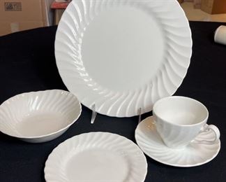 Johnson Bros Regency White Dinnerware