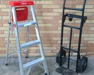 Moving Dolly And Step Ladder