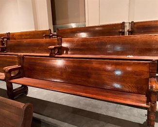 Church pews