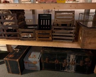 Trunks and crates