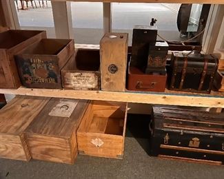 Commonwealth crates and cigar boxes
