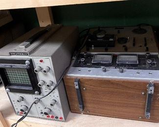 Milton’s lab electronics 