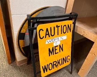 Work signs