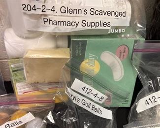 Daryl’s golf balls from  season 4 episode 12 and Glen’s scavenged supplies season 2 episode 4