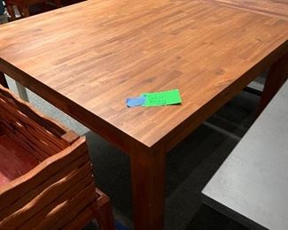 Jessie’s kitchen table from Alexandria 