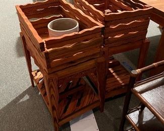 Beta’s record shelves from hotel