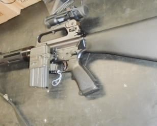 B.F.J. AR A1 RIFLE MODIFIED