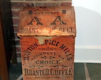 Dayton Spice Mills Coffee Bin