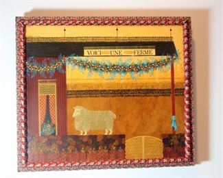 Richard Wynn Oil on Board “Lambchops are Expensive”