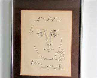 Picasso Print “Pour Roby” 1960’s Collector’s Guild