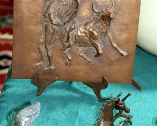 After Picasso Bronze in Relief