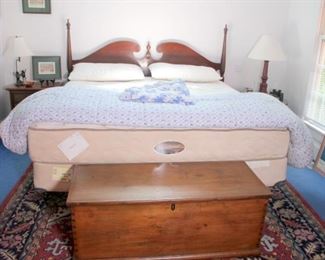 King Bed, Nice Blanket Chest