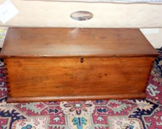 Early Dovetailed Blanket Chest