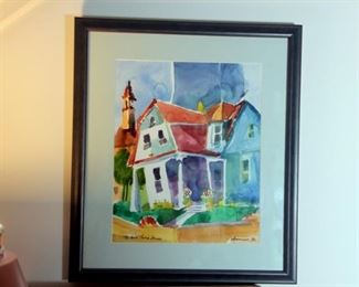 Watercolor by Dayton Artist A. Joseph Barrish