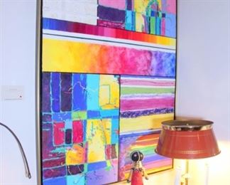 Abstract Painting by 3 Wild Women