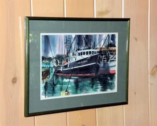 Watercolor by Bruce Peters Middletown Artist