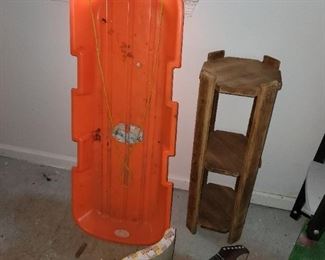 inside outbuilding near house