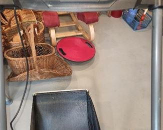 Ryobi battery powered self-propelled mower. NEEDS A BATTERY