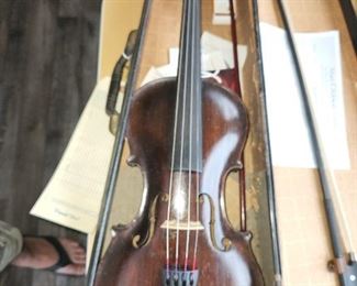 Jacobus Stainer violin, see next picture for history