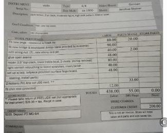 Jacobus Stainer violin