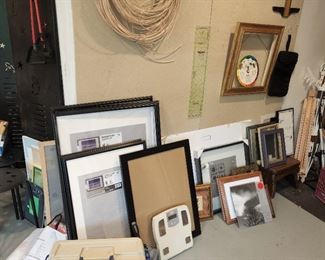 frames, art supplies