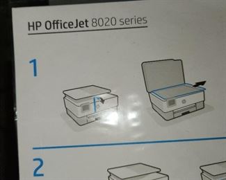 HP OfficeJet 8020 printer, less than 2 years old