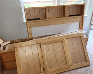 bed, you put together, located in outbuilding closest to main house