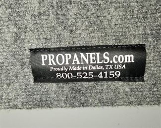 2 sections of artwork display stands, by Propanels.com. inside main house