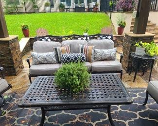 Chair King patio 8 piece set 
