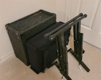 Music equipment and guitar stand