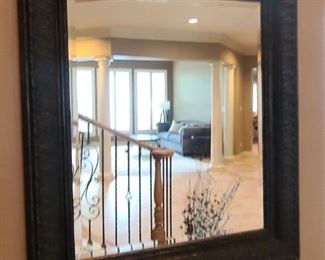 Large wall mirror
