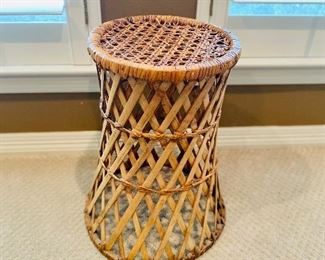 Bamboo plant stand 
