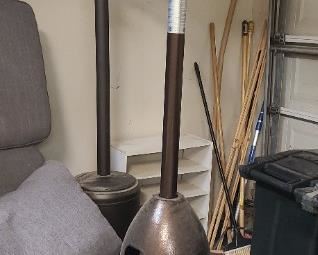 Commerical outside heaters
Brands ~ 
Fire Sense & Dyna-Glo