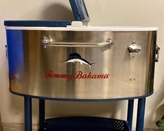 Tommy Bahama stainless steel beverage cooler