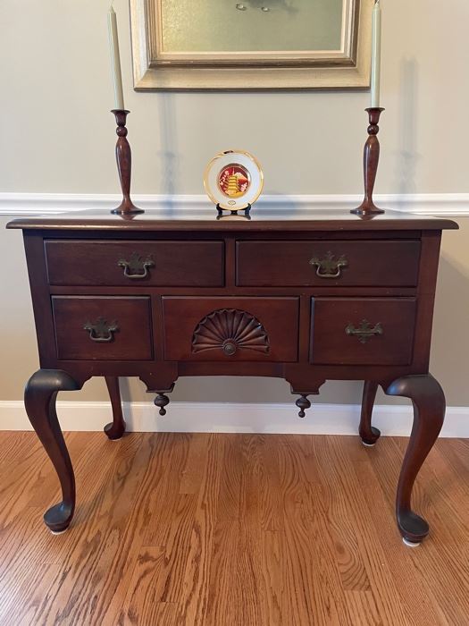 Mahogany Buffet Table